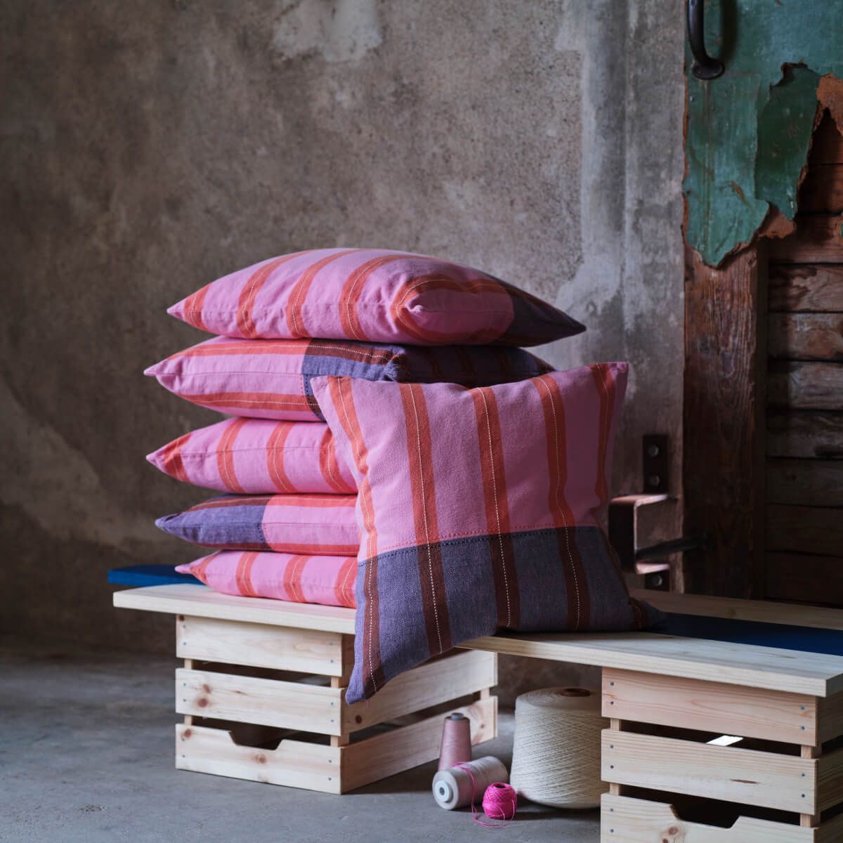 IKEA MÄVINN Edition 3: Handcrafted Decor Made From Natural Materials 25 pink-and-blue-cushions-ikea-mavinn-collection-part-3-nordroom.jpg