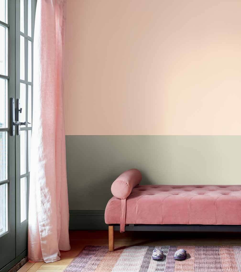 Benjamin Moore Color of the Year 2025: Cinnamon Slate 15 pink and green room benjamin moore color of the year 2025 cinnamon slate nordroom