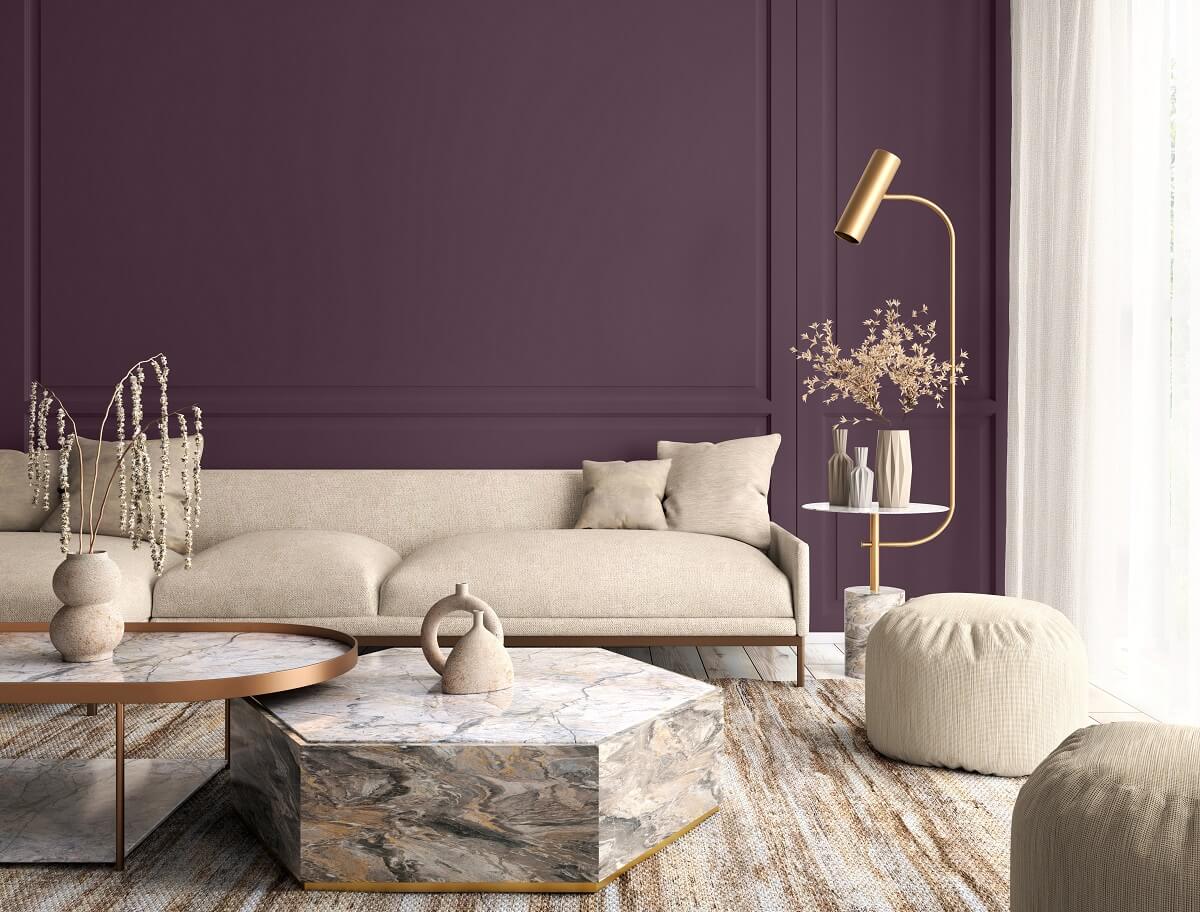 Every Color of the Year for 2025 (So Far!) 8 purple basil glidden ppg color of the year 2025 nordroom
