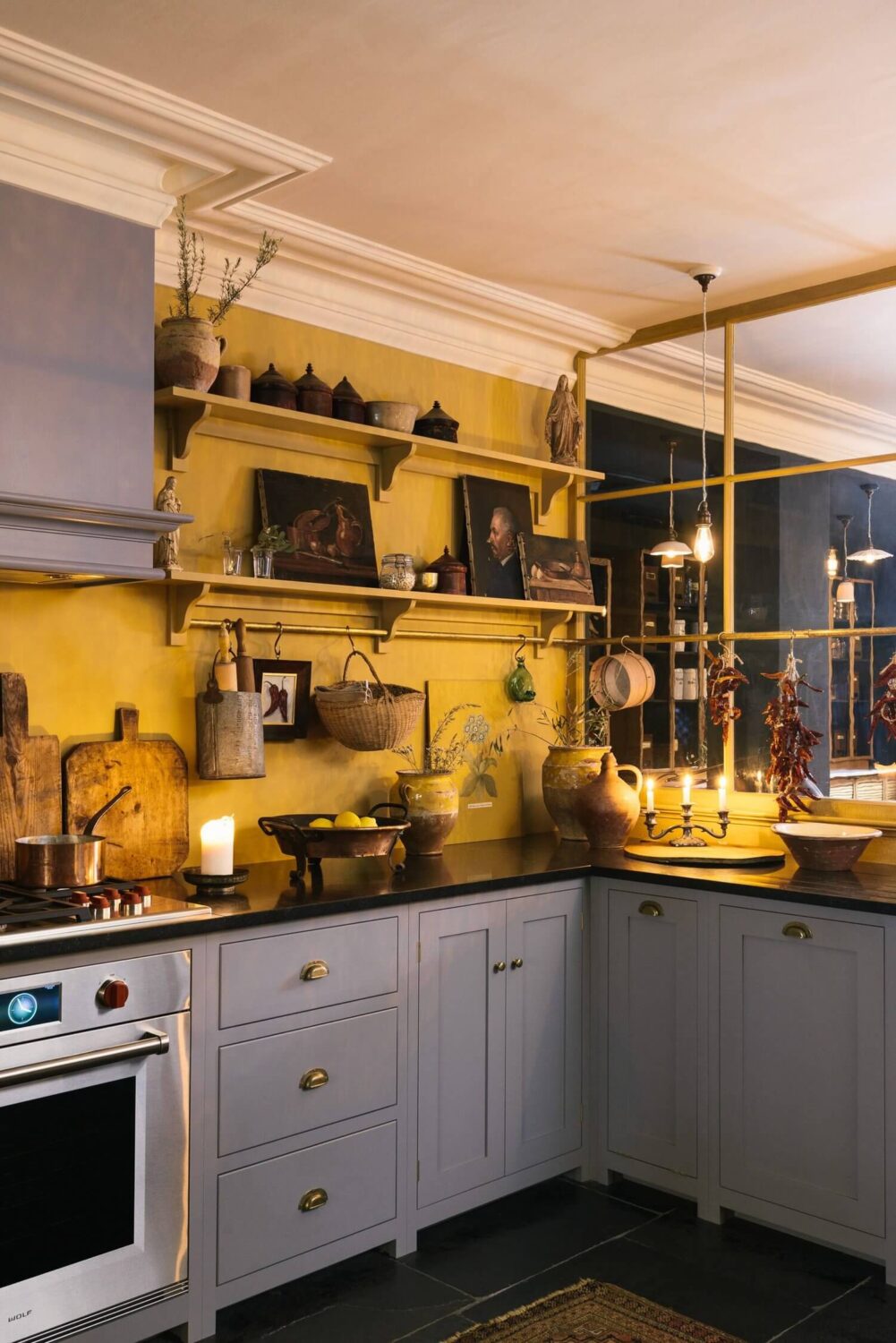 Yellow Kitchen Design Ideas (with Paint Colors) 47 real shaker kitchen devol nordroom10 Yellow Kitchen Design Ideas (with Paint Colors)