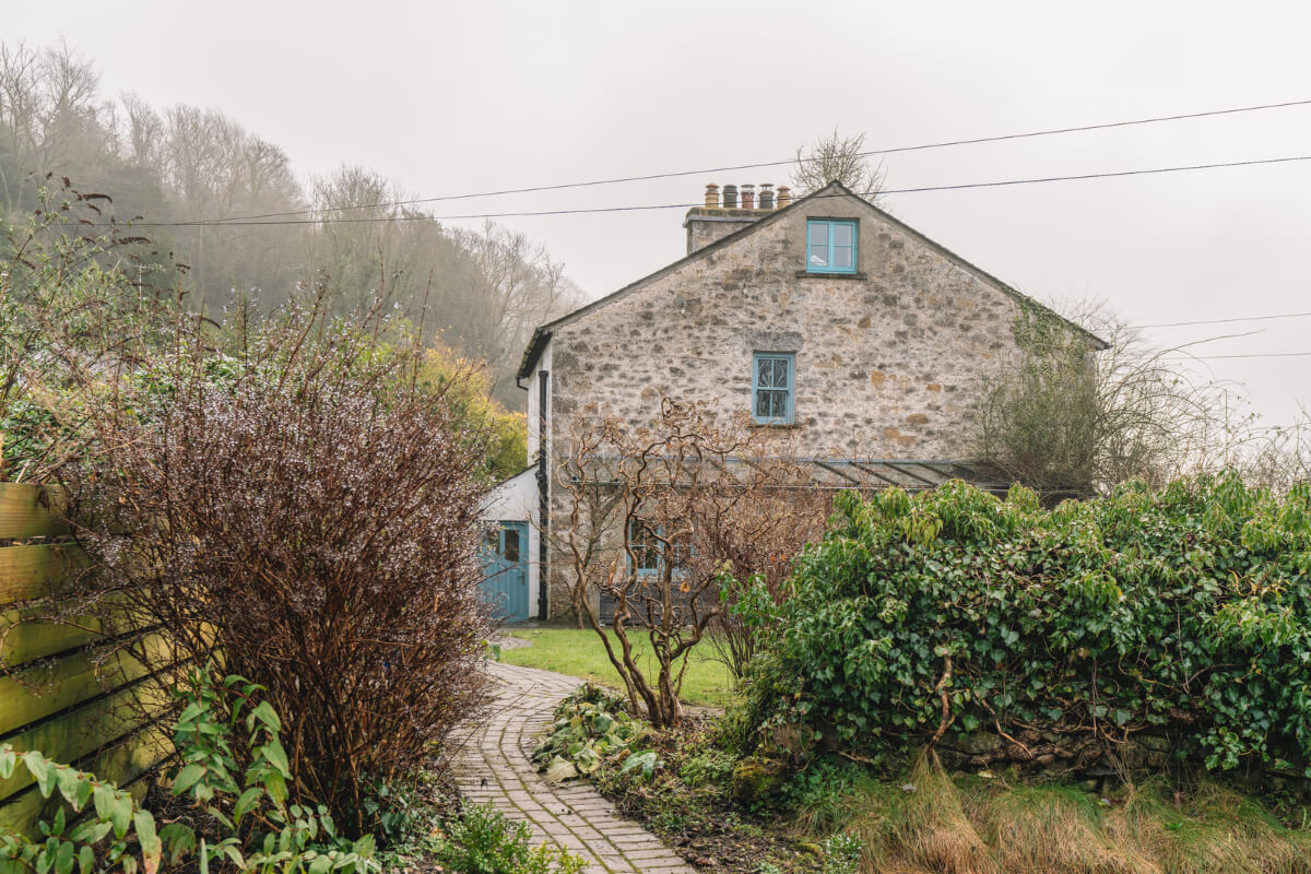 A Colorful 19th-Century Cottage in the Lake District 18 stone facade garden