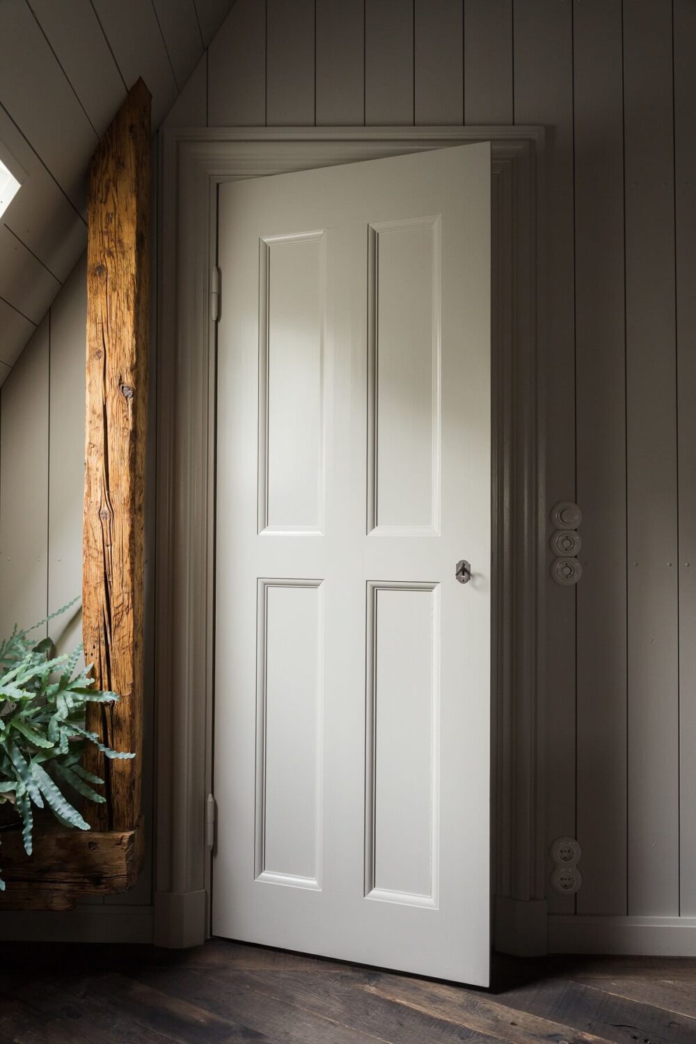 A Stylish Penthouse Apartment with Exposed Beams 27 stylish penthouse apartment stockholm