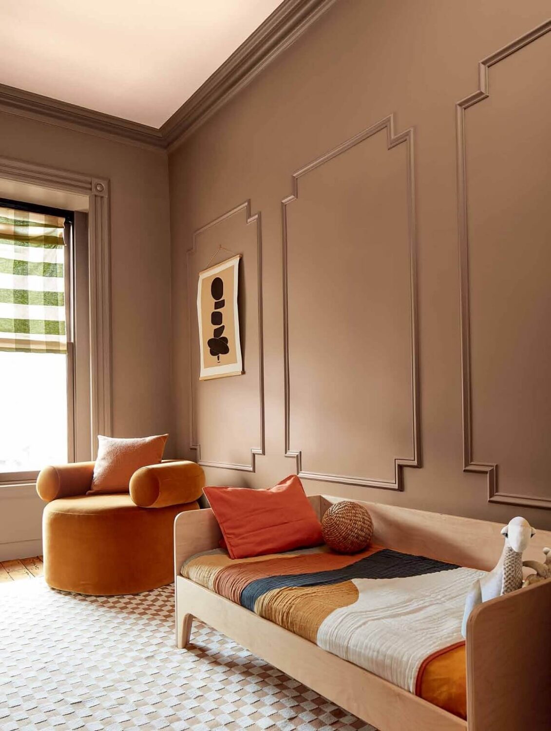 Benjamin Moore Color of the Year 2025: Cinnamon Slate 17 tan colored room benjamin moore color of the year 2025 cinnamon slate nordroom