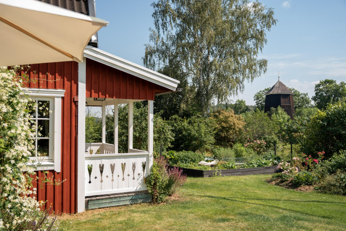 A Charming Historic Country House North of Stockholm 55 vegetable garden