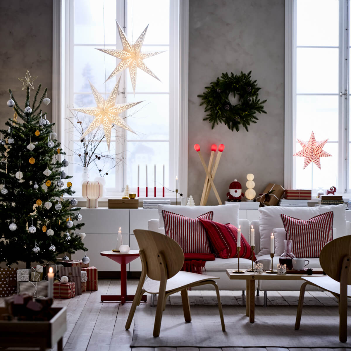 white-christmas-living-room-ikea-christmas-collection-2025-nordroom