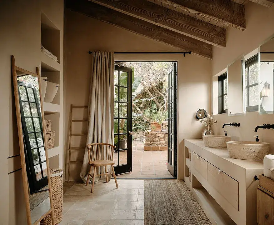 Tulum-Inspired Interiors in a Spanish Californian Home 8 15 Tulum-Inspired Interiors in a Spanish Californian Home