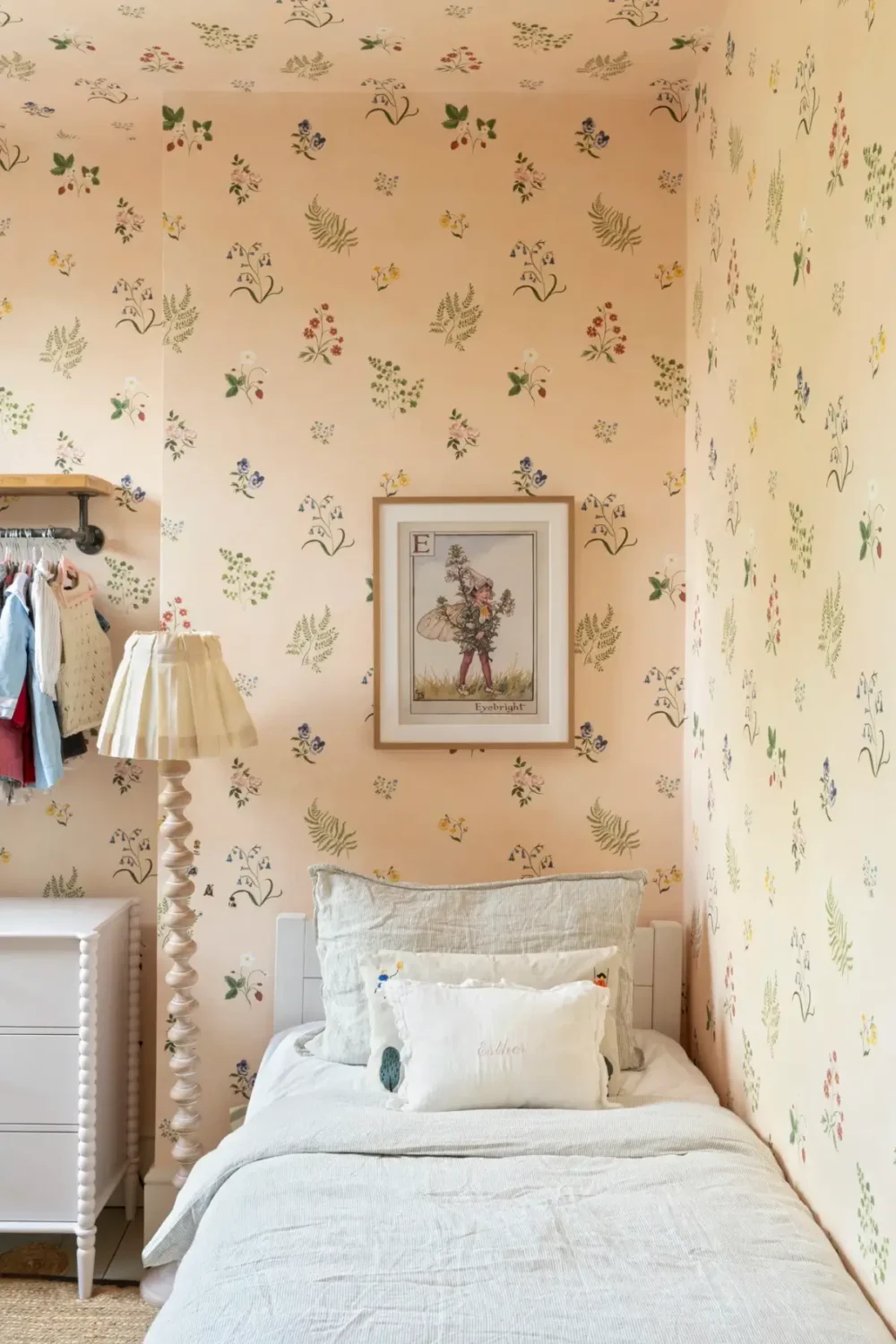 A Beautiful Extended Victorian House in Queen's Park 15 charming kids bedroom wallpaper