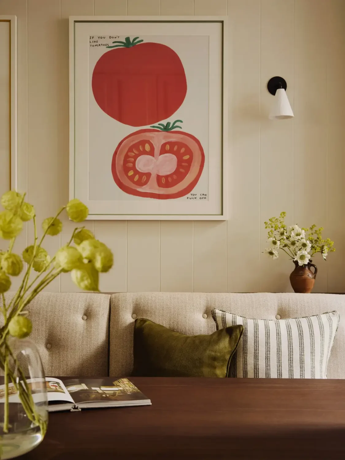 Luxurious Interiors in a Victorian Townhouse in Chelsea 8 dining bench detail