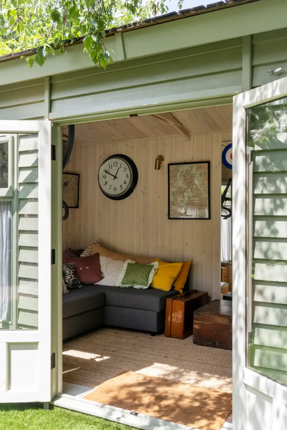 A Beautiful Extended Victorian House in Queen's Park 18 garden shed