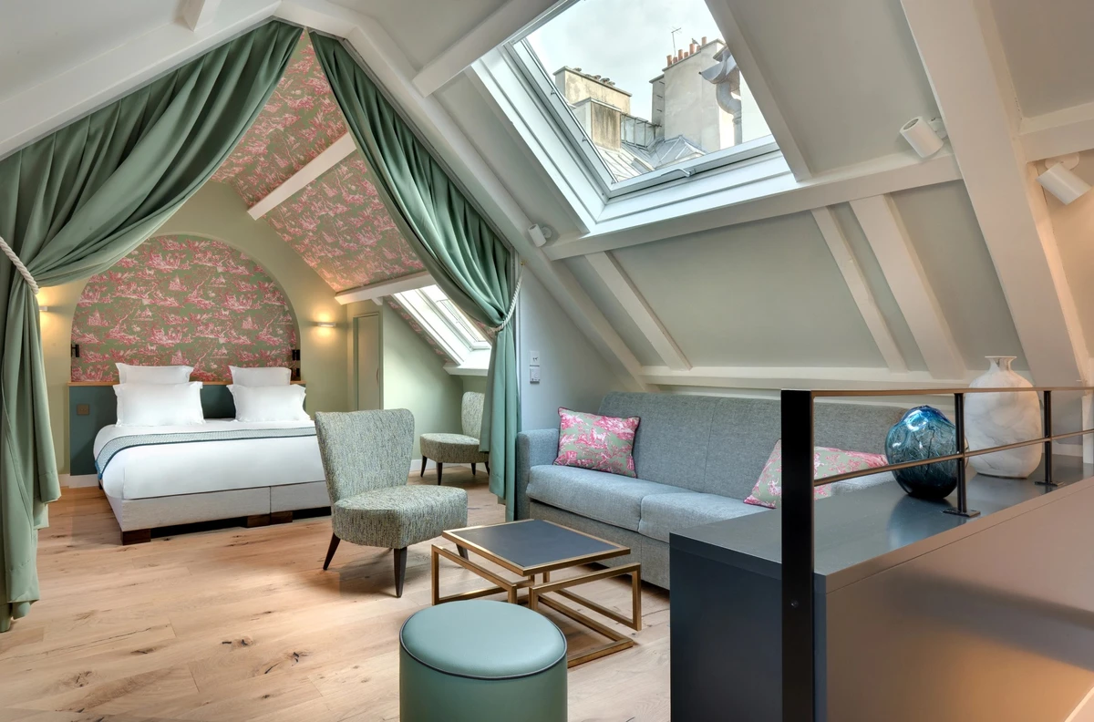 Top Boutique & Design Hotels in the Latin Quarter of Paris 41 les rives de notre dame chambres suite junior Top Boutique & Design Hotels in the Latin Quarter of Paris