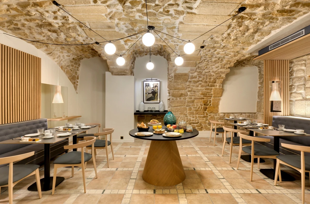 Top Boutique & Design Hotels in the Latin Quarter of Paris 43 les rives de notre dame petit dejeuner Top Boutique & Design Hotels in the Latin Quarter of Paris