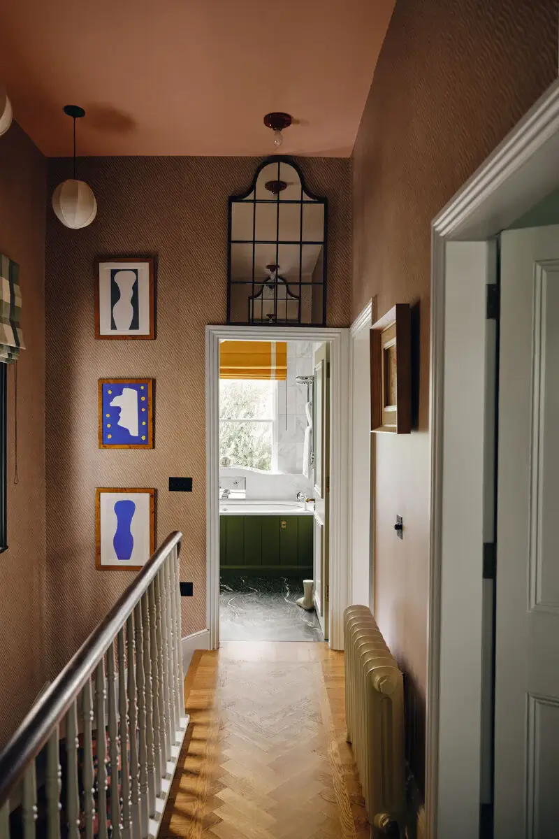 The Dependables Paint Collection by Beata Heuman and Mylands 14 Mylands Beata Heuman BH Home 05. Landing 1 No.3 Old Man s Beard Doors and woodwork No.8 Pub Window No.17 Mormor Zaza Ceiling The Dependables Paint Collection by Beata Heuman and Mylands