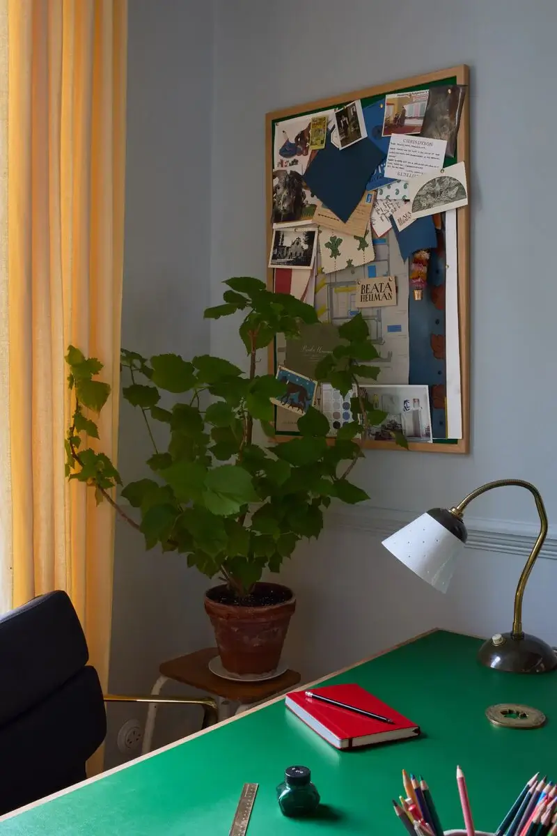 The Dependables Paint Collection by Beata Heuman and Mylands 12 Mylands BeataHeuman 188 Jasmines Landing No.5 Uncle Maths Ceiling and Walls The Dependables Paint Collection by Beata Heuman and Mylands