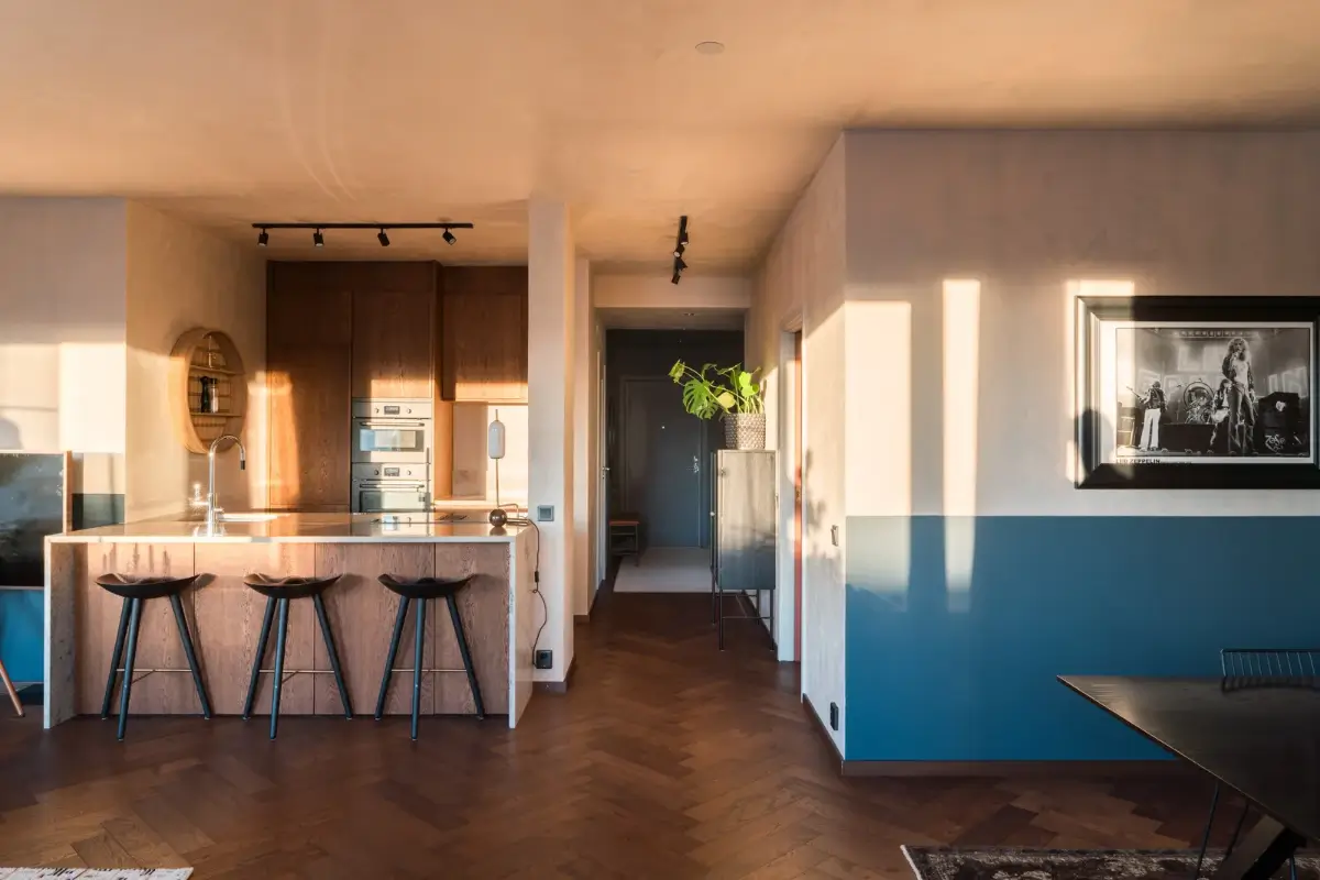 open layout living space