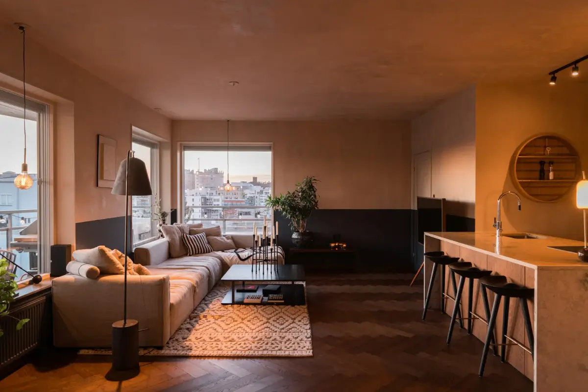 sitting room evening